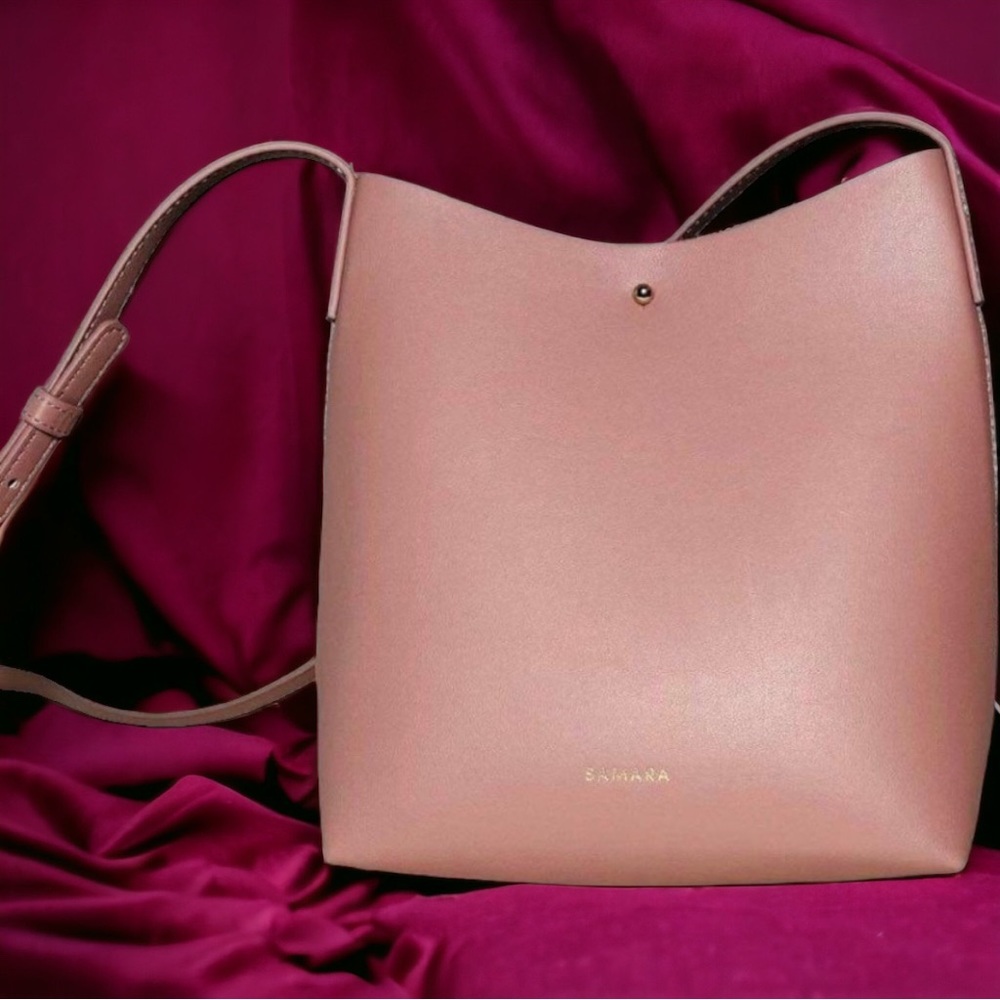 SAMARA Pink Shoulder Handbag